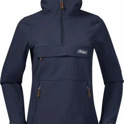 Bergans Nordmarka Anorak Femme, bleu