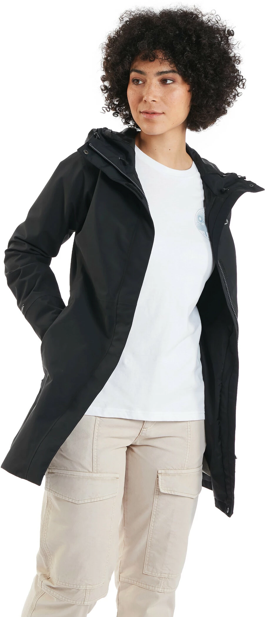 Berghaus Omeara Long Veste Shell Femme, noir â Image 3