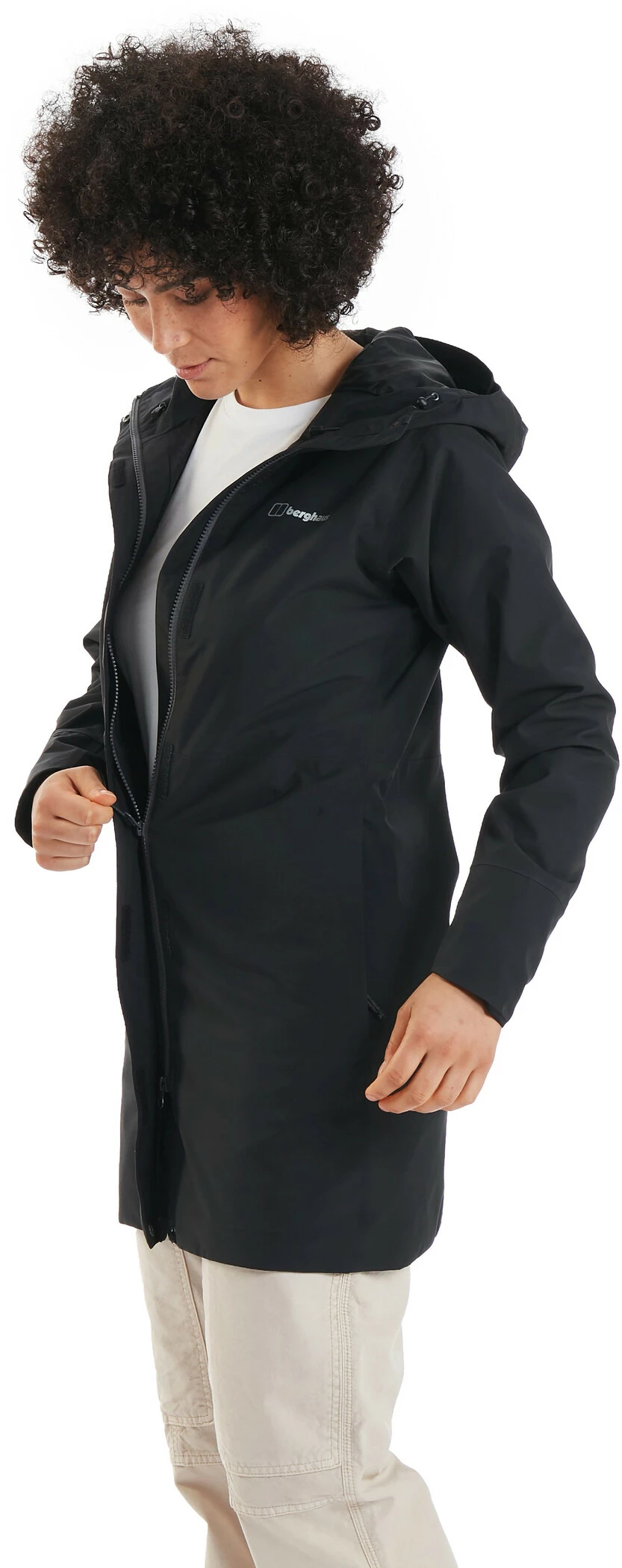 Berghaus Omeara Long Veste Shell Femme, beige – Image 4