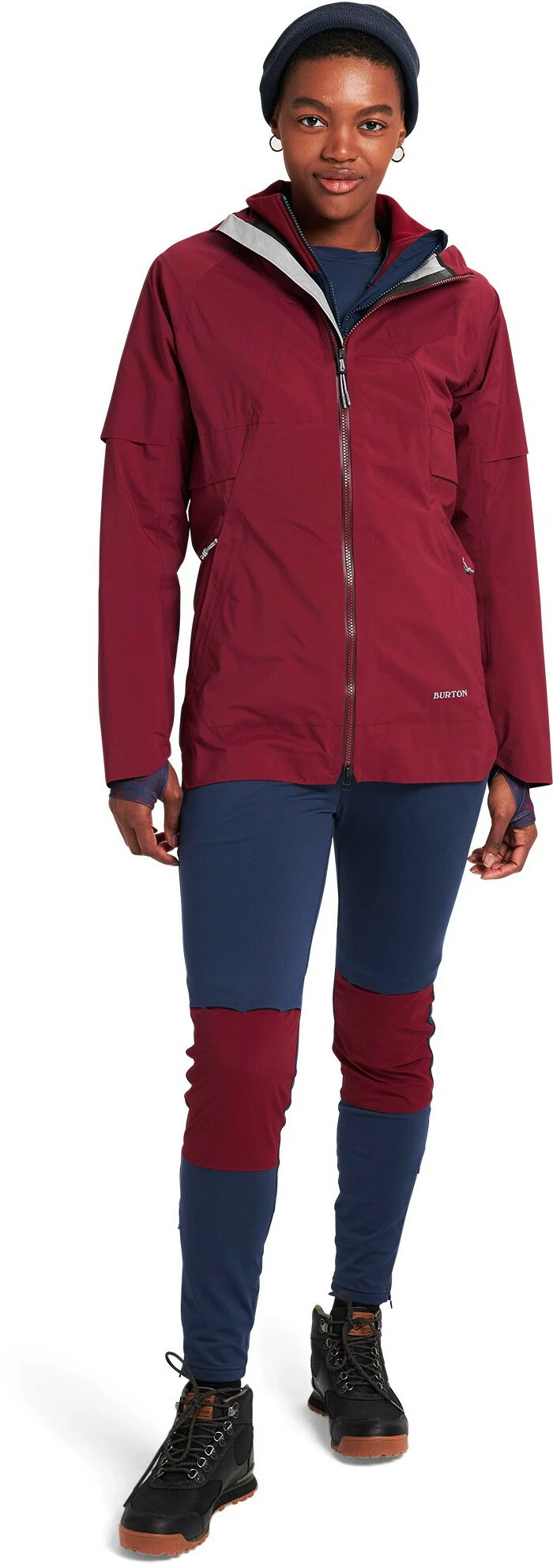 Burton Quick Commute Veste Femme, rouge – Image 3