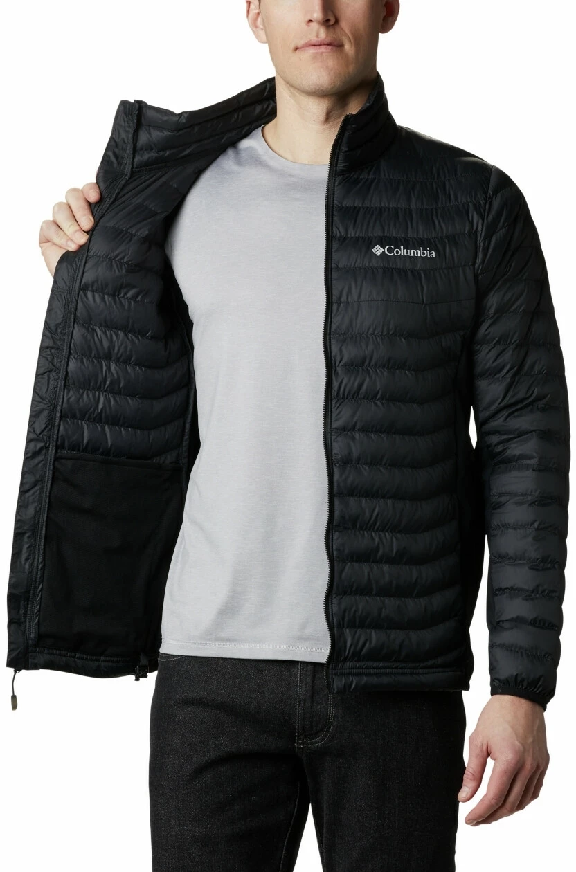 Columbia Powder Pass Veste Homme, noir – Image 3