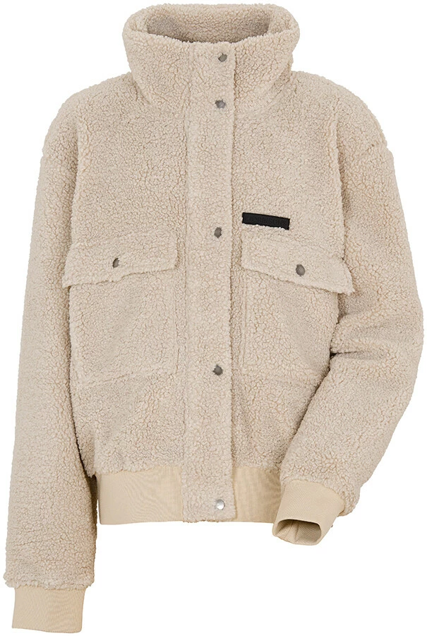 DIDRIKSONS Edla Veste avec Fermeture éclair intégrale Fille, beige