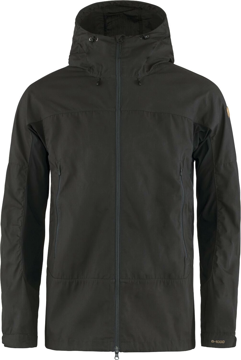 Fjällräven Abisko Lite Veste de trekking Homme, gris/noir