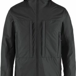 Fjällräven Keb Wool Padded Veste Homme, noir