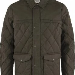 Fjällräven Övik Veste matelassée en laine Homme, olive