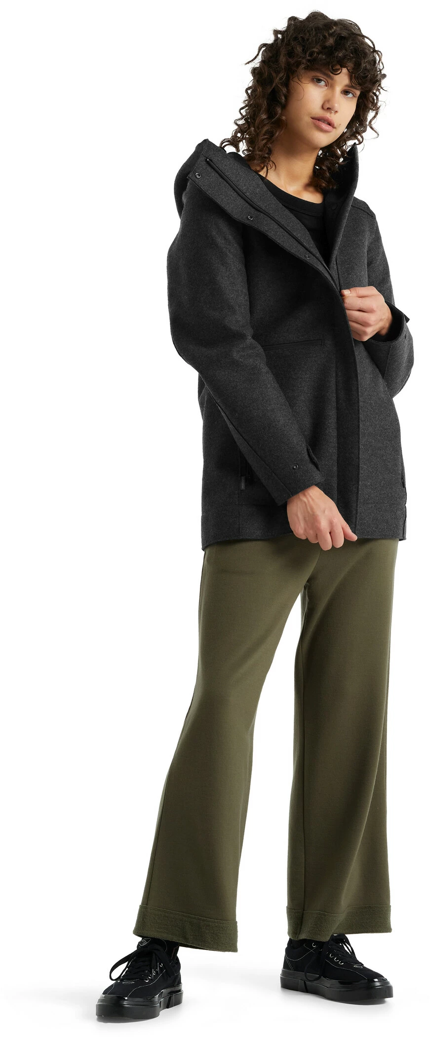 Icebreaker Ainsworth Veste à capuche Femme, beige – Image 5