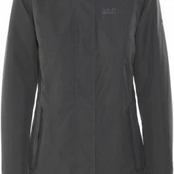 Jack Wolfskin Madison Avenue Manteau hardshell Femme, noir