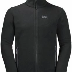 Jack Wolfskin Midnight Moon Veste En Polaire Homme, gris