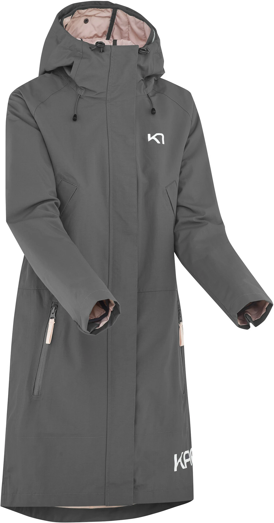 Kari Traa Kvitne L Veste Femme, gris