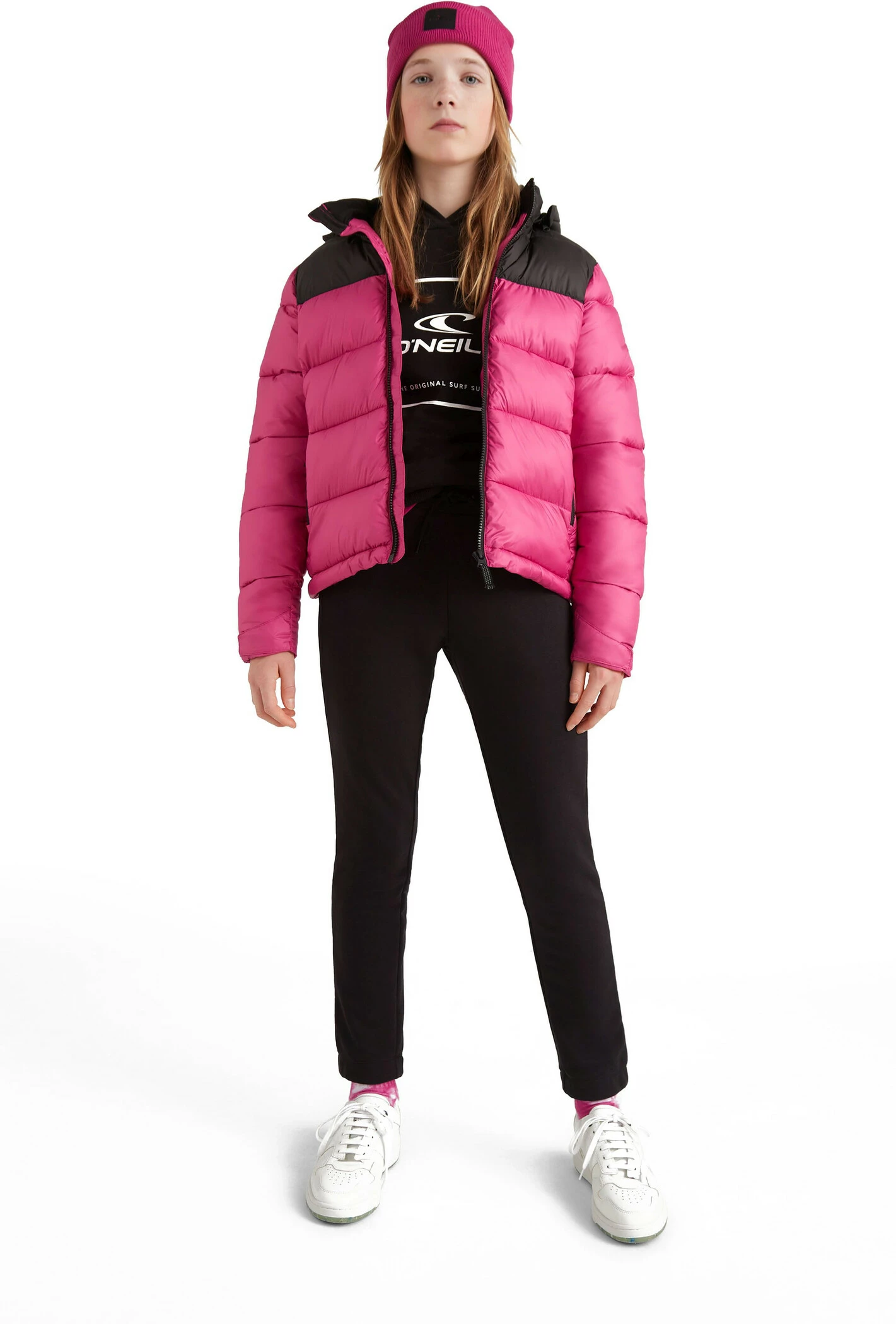 O'Neill Puffer Jacket Girls, rose/noir â Image 6