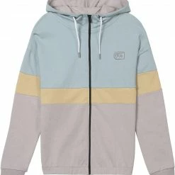 Picture Clairy Sweat à capuche avec fermeture éclair Femme, gris/bleu