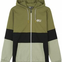 Picture Klob Sweat à capuche avec fermeture éclair Homme, bleu/orange