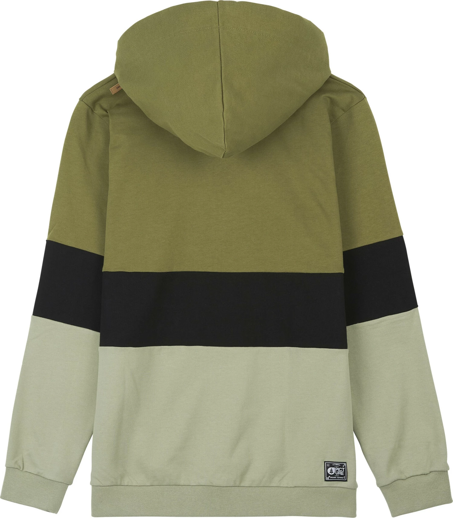 Picture Klob Sweat à capuche avec fermeture éclair Homme, bleu/orange – Image 2