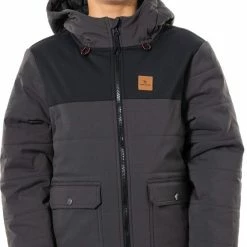 Rip Curl Anti Series Ridge Veste Garçon, noir