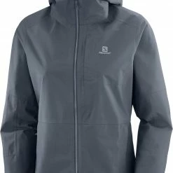 Salomon Outrack Veste imperméable Femme, gris