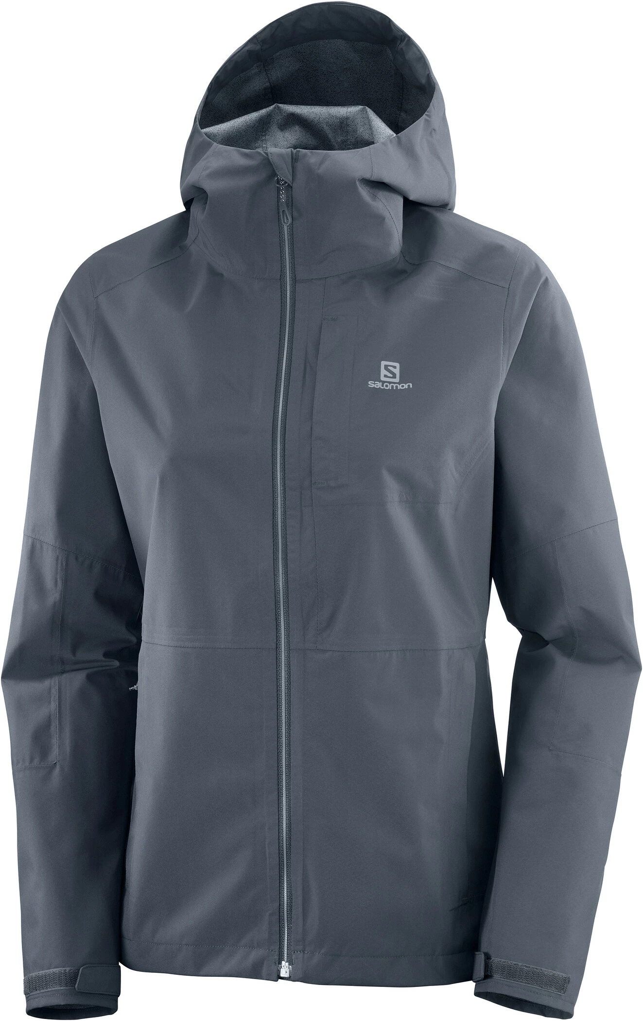 Salomon Outrack Veste imperméable Femme, gris