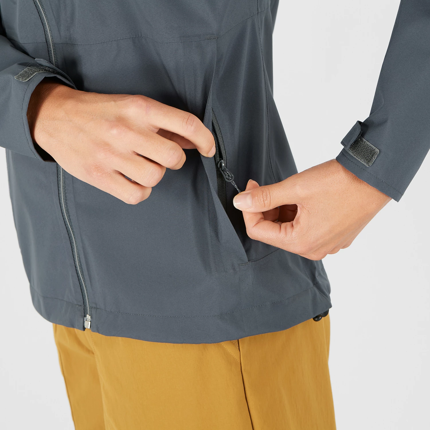 Salomon Outrack Veste impermĂ©able Femme, gris â Image 3