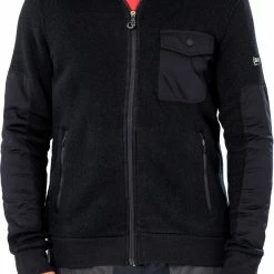 Super.natural Compound Techno Veste Homme, noir