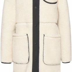Varg Koster Manteau long en laine Femme, beige