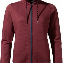 VAUDE Redmont Cotton Veste Femme, rouge