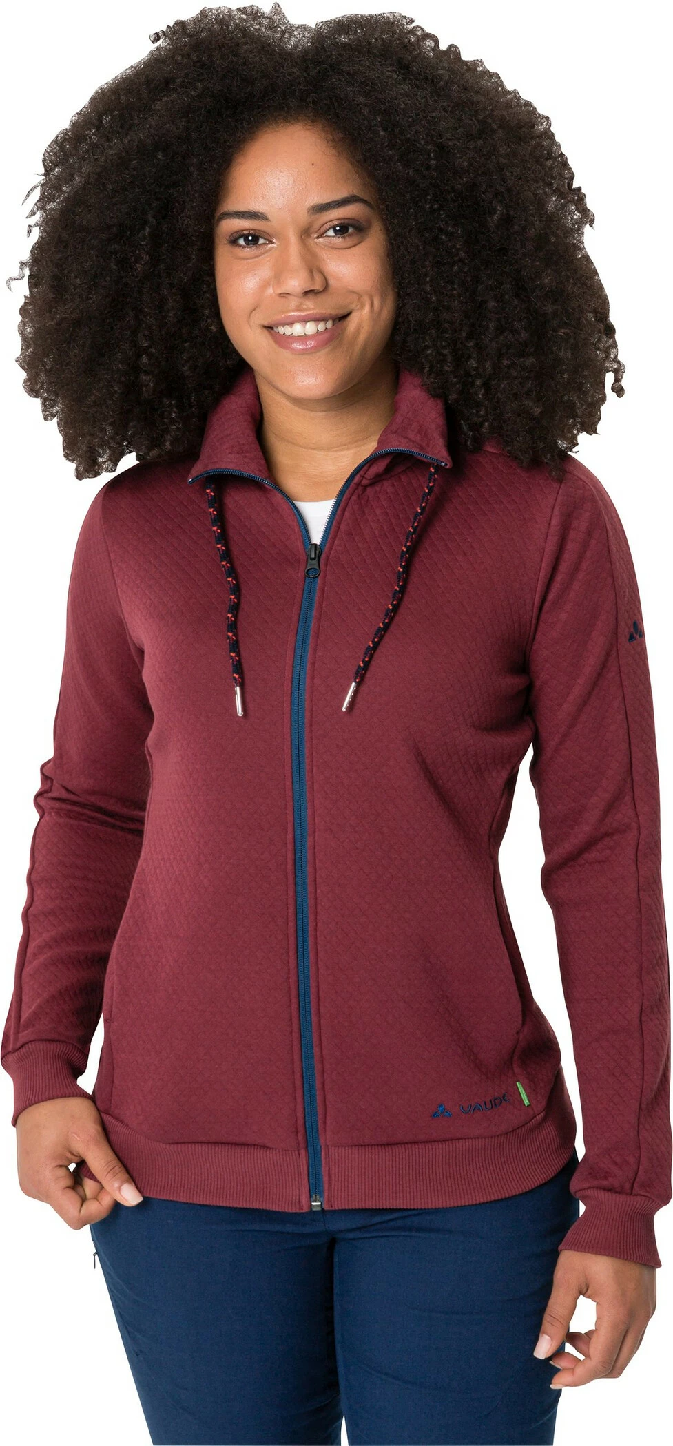 VAUDE Redmont Cotton Veste Femme, rouge â Image 3