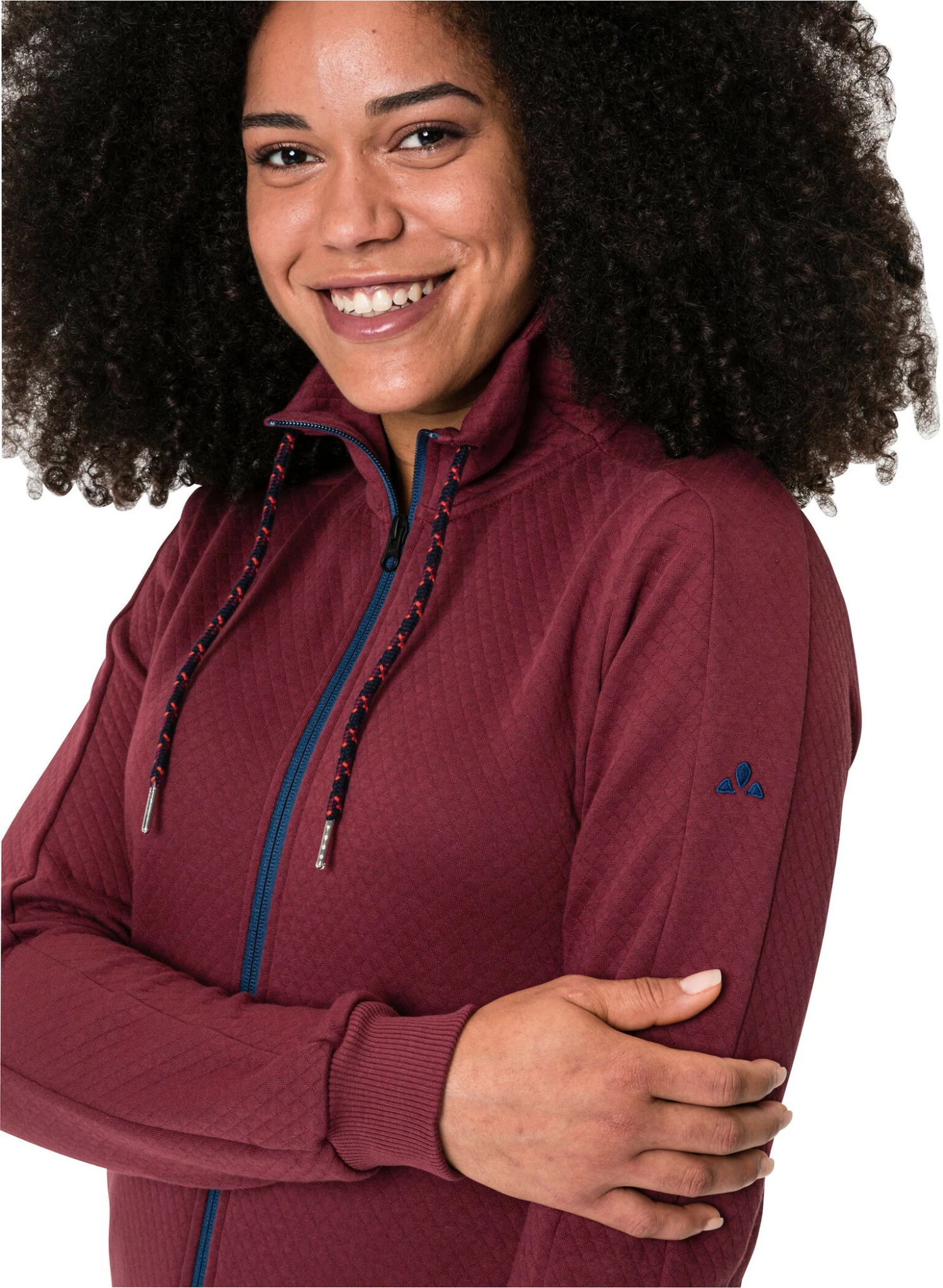 VAUDE Redmont Cotton Veste Femme, rouge â Image 6