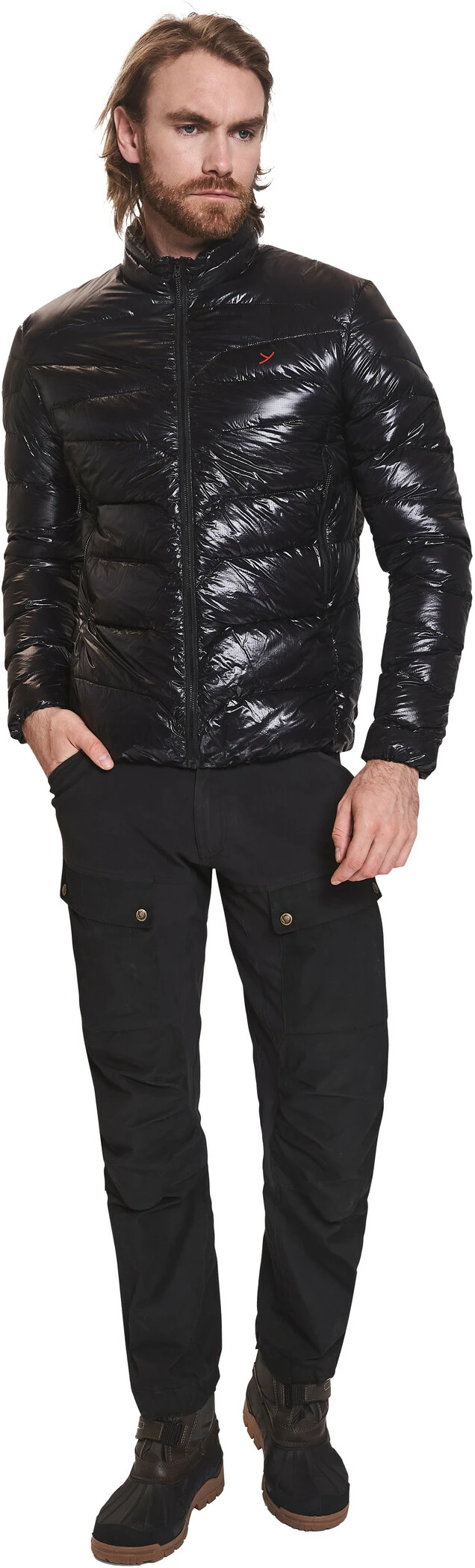 Y by Nordisk Strato Veste en duvet ultralĂ©ger Homme, noir â Image 3