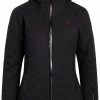 Y by Nordisk Tora Veste en duvet Hardshell Femme, noir
