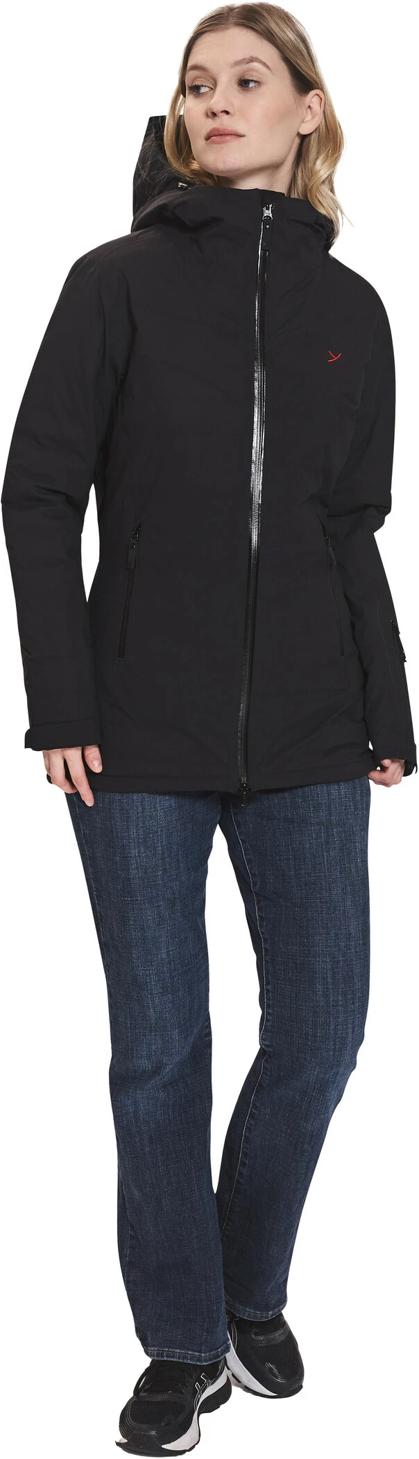 Y by Nordisk Tora Veste en duvet Hardshell Femme, noir â Image 3