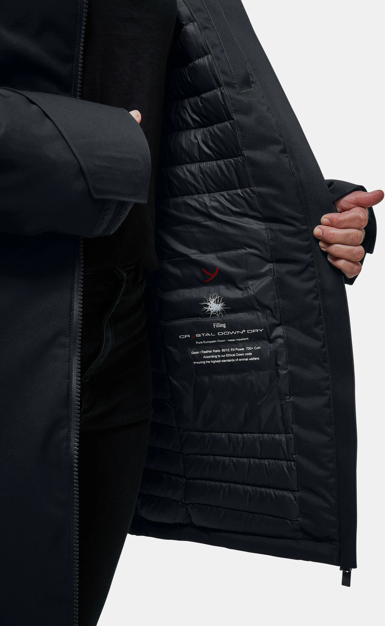 Y by Nordisk Raa Doudoune duvet Hardshell Femme, noir â Image 4